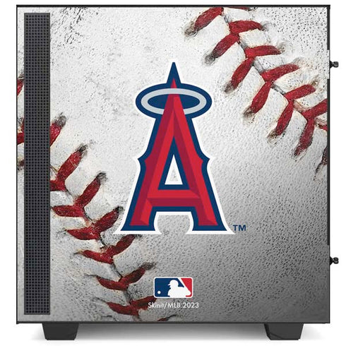 MLB Los Angeles Angels Game Ball NZXT H510 Compact ATX Mid-Tower Case Skin
