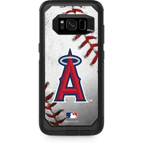 MLB Los Angeles Angels Game Ball Otterbox Commuter Galaxy Skin