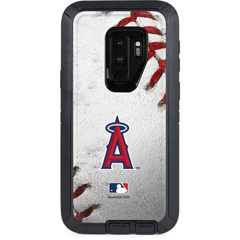 MLB Los Angeles Angels Game Ball Otterbox Defender Galaxy Skin