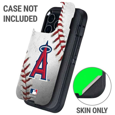 MLB Los Angeles Angels Game Ball Otterbox Defender iPhone Skin