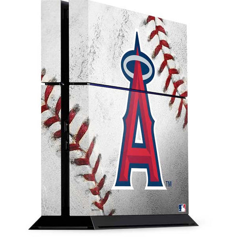 MLB Los Angeles Angels Game Ball PS4 Console Skin