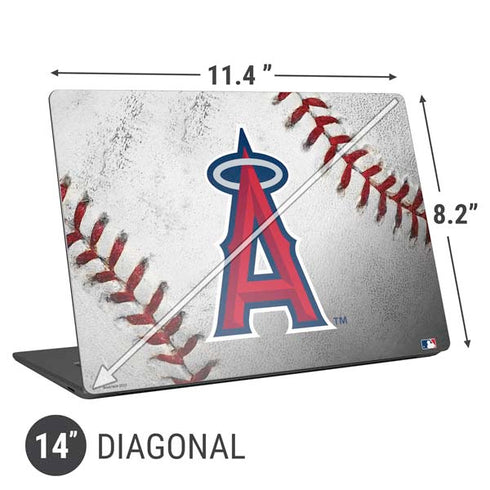 MLB Los Angeles Angels Game Ball Universal Laptop 14in (11.4 x 8.2in) Skin