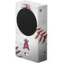 MLB Los Angeles Angels Game Ball Xbox Series S Console Skin