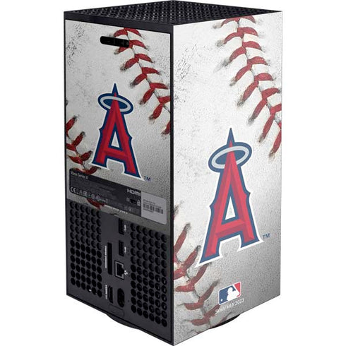 MLB Los Angeles Angels Game Ball Xbox Series X Console Skin