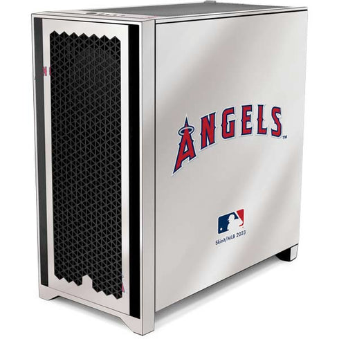 MLB Los Angeles Angels Jersey Corsair 4000D Tempered Glass Mid-Tower ATX Case Skin