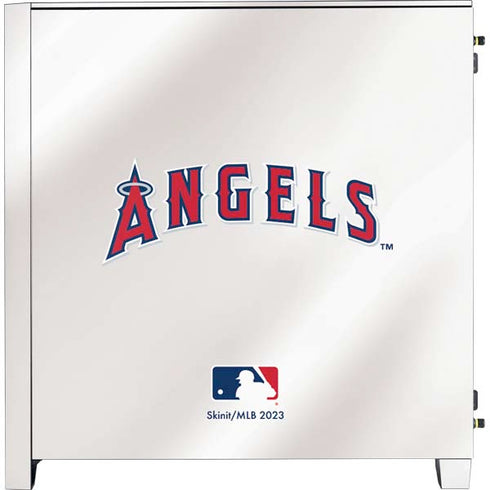 MLB Los Angeles Angels Jersey Corsair 4000D Tempered Glass Mid-Tower ATX Case Skin