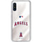 MLB Los Angeles Angels Jersey Galaxy A10e Clear Case