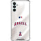MLB Los Angeles Angels Jersey Galaxy A13 5G Clear Case
