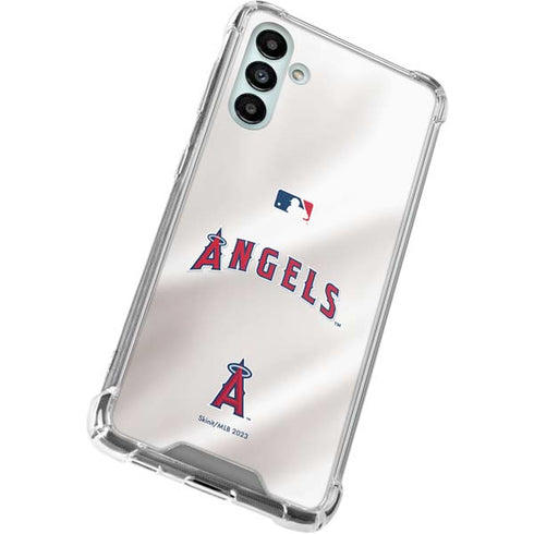 MLB Los Angeles Angels Jersey Galaxy A13 5G Clear Case