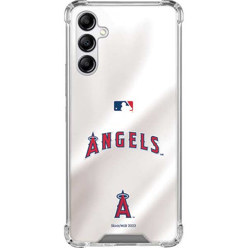 MLB Los Angeles Angels Jersey Galaxy A14 5G Clear Case