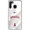 MLB Los Angeles Angels Jersey Galaxy A21 Clear Case