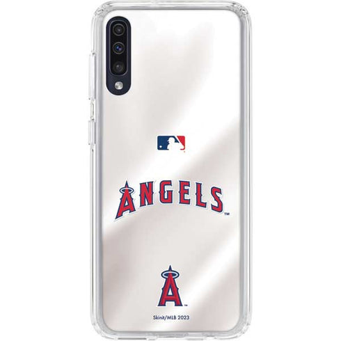 MLB Los Angeles Angels Jersey Galaxy A50 Clear Case