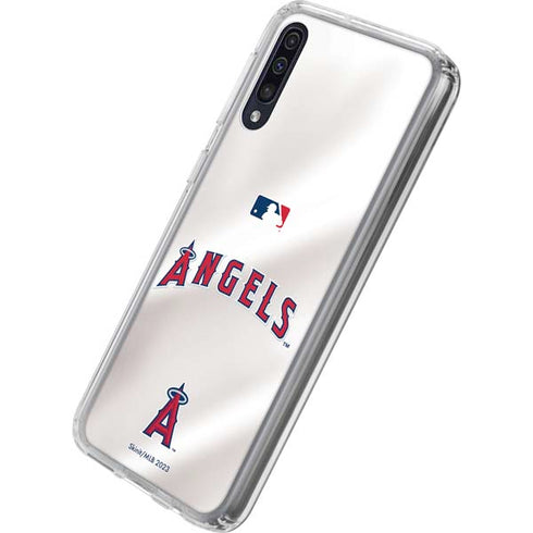 MLB Los Angeles Angels Jersey Galaxy A50 Clear Case