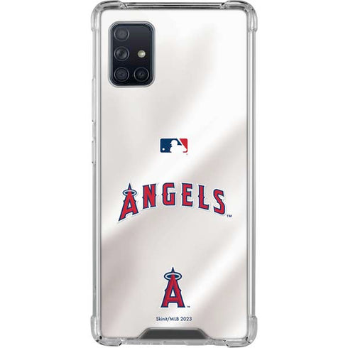 MLB Los Angeles Angels Jersey Galaxy A51 5G Clear Case