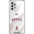 MLB Los Angeles Angels Jersey Galaxy A53 5G Clear Case