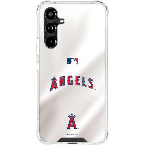 MLB Los Angeles Angels Jersey Galaxy A54 5G Clear Case