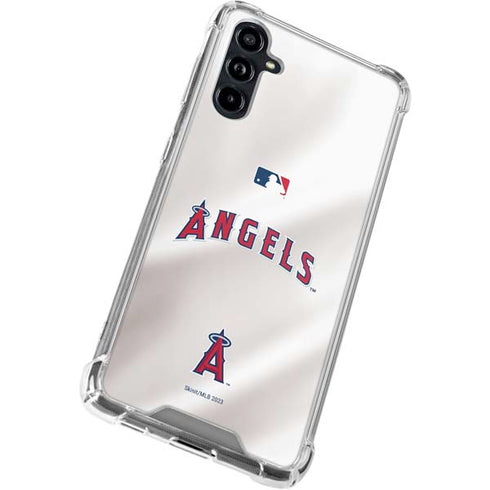 MLB Los Angeles Angels Jersey Galaxy A54 5G Clear Case