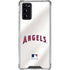 MLB Los Angeles Angels Jersey Galaxy Note20 5G Clear Case