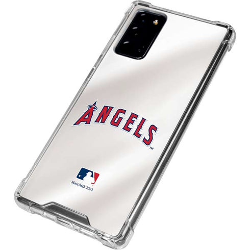 MLB Los Angeles Angels Jersey Galaxy Note20 5G Clear Case