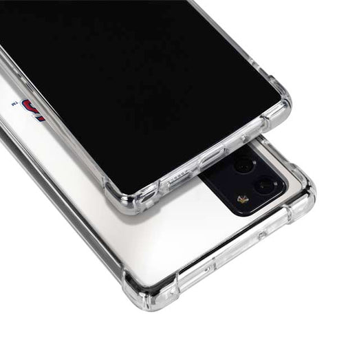 MLB Los Angeles Angels Jersey Galaxy Note20 5G Clear Case