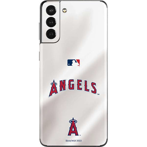 MLB Los Angeles Angels Jersey Galaxy S21 Plus 5G Skin