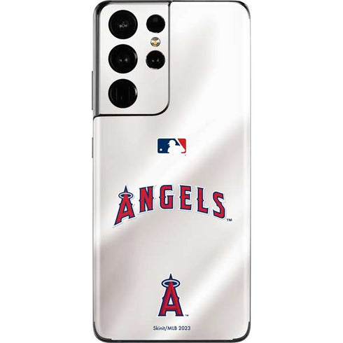 MLB Los Angeles Angels Jersey Galaxy S21 Ultra 5G Skin