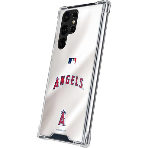 MLB Los Angeles Angels Jersey Galaxy S22 Ultra Clear Case