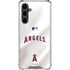 MLB Los Angeles Angels Jersey Galaxy S23 FE Clear Case