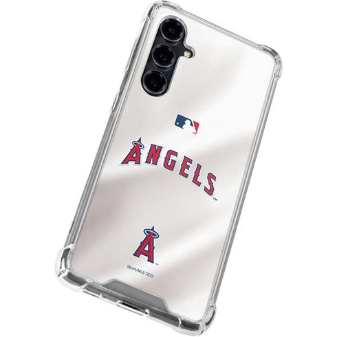 MLB Los Angeles Angels Jersey Galaxy S23 FE Clear Case
