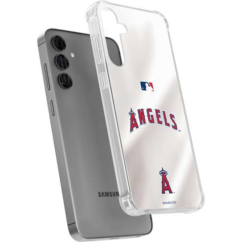 MLB Los Angeles Angels Jersey Galaxy S24 Plus Clear Case