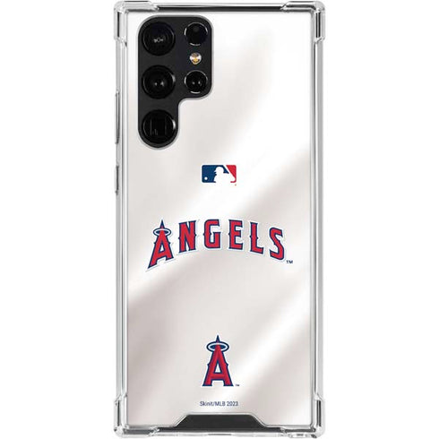 MLB Los Angeles Angels Jersey Galaxy S24 Ultra Clear Case