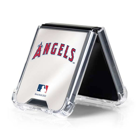 MLB Los Angeles Angels Jersey Galaxy Z Flip5 5G Clear Case