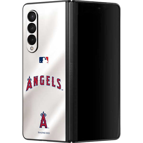 MLB Los Angeles Angels Jersey Galaxy Z Fold3 5G Skin