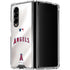 MLB Los Angeles Angels Jersey Galaxy Z Fold4 5G Clear Case