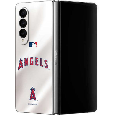 MLB Los Angeles Angels Jersey Galaxy Z Fold4 5G Skin