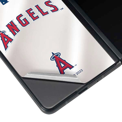 MLB Los Angeles Angels Jersey Galaxy Z Fold4 5G Skin