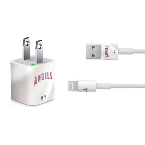 MLB Los Angeles Angels Jersey iPhone Charger (5W USB) Skin