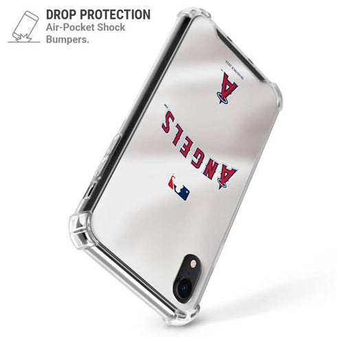 MLB Los Angeles Angels Jersey iPhone XR Clear Case