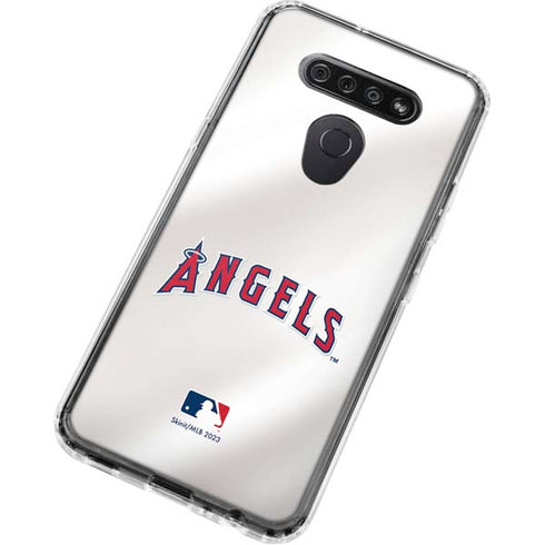 MLB Los Angeles Angels Jersey LG K51/Q51 Clear Case