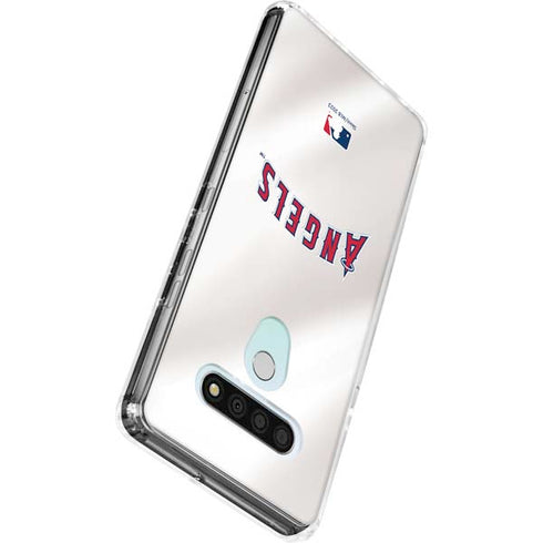 MLB Los Angeles Angels Jersey LG Stylo 6 Clear Case