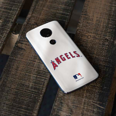 MLB Los Angeles Angels Jersey Moto E5 Plus Skin