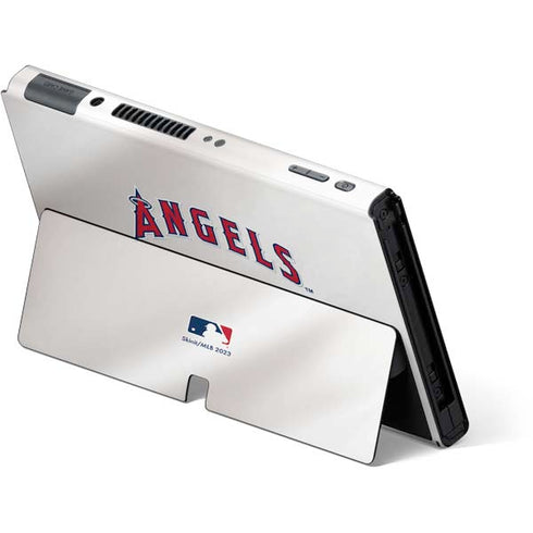 MLB Los Angeles Angels Jersey Nintendo Switch OLED (2021) Skin