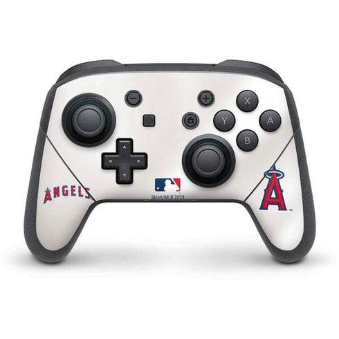 MLB Los Angeles Angels Jersey Nintendo Switch Pro Controller Skin
