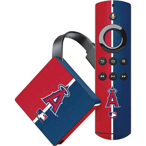 MLB Los Angeles Angels Split Amazon Fire TV Skin
