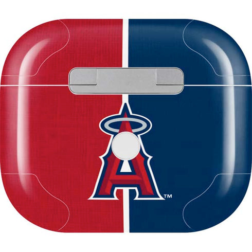 MLB Los Angeles Angels Split Apple AirPods (3rd Gen 2021) Skin