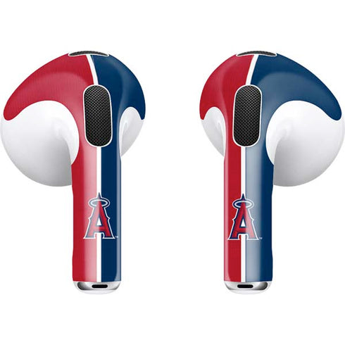 MLB Los Angeles Angels Split Apple AirPods (3rd Gen 2021) Skin