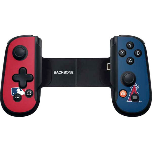 MLB Los Angeles Angels Split Backbone One for iPhone Game Controller Skin