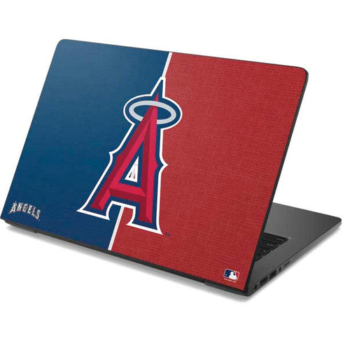 MLB Los Angeles Angels Split Dell Chromebook Skin