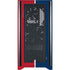 MLB Los Angeles Angels Split Corsair 4000D Tempered Glass Mid-Tower ATX Case Skin