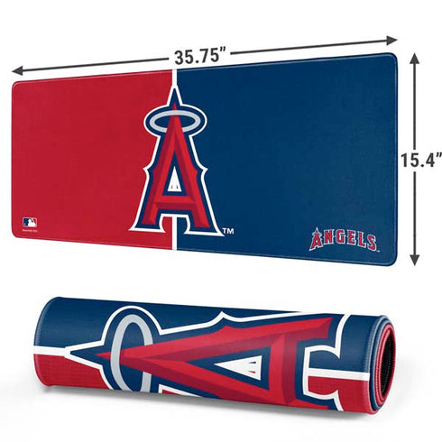 MLB Los Angeles Angels Split Gaming Mouse Pad